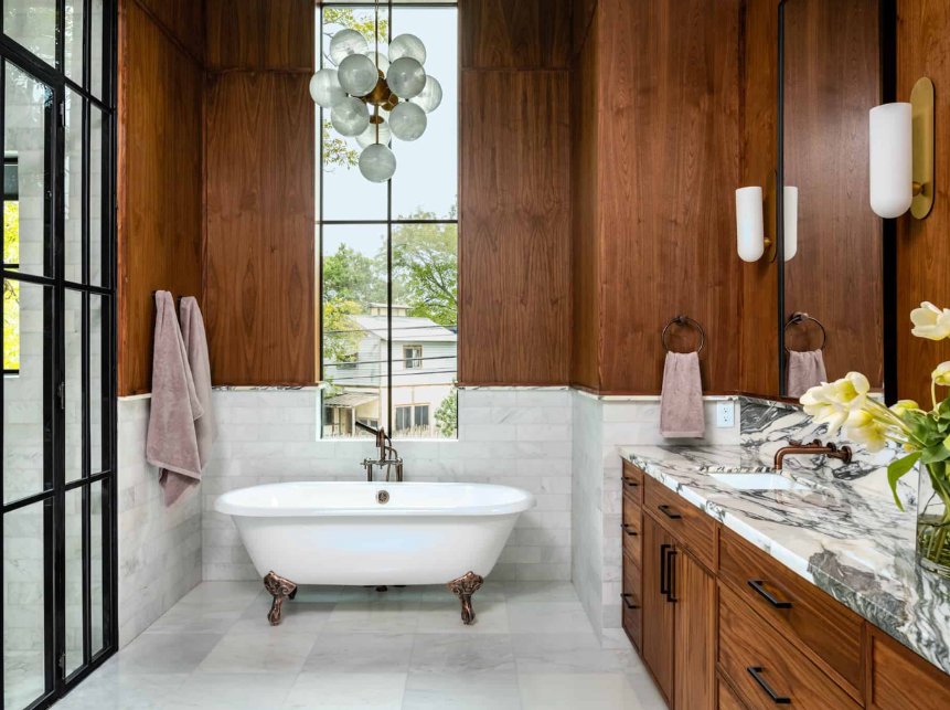 Luxury bathroom remodel South Louisiana